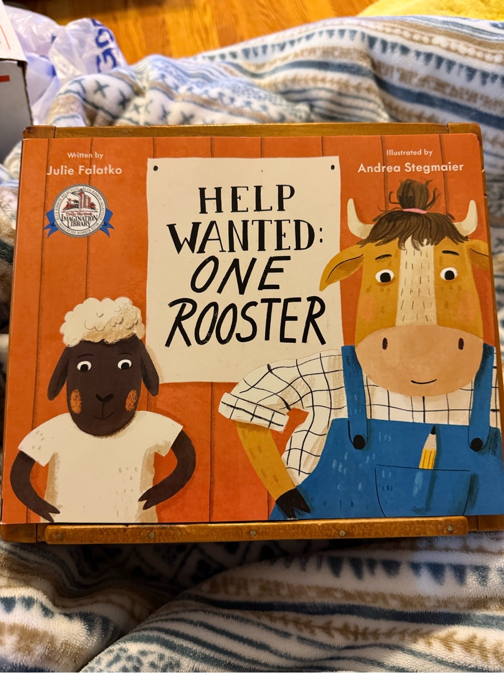 Help Wanted: One Rooster Children's Book by Julie Falatko